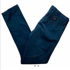Banana Republic Blue/Indigo Fulton Chinos (size 33x34)